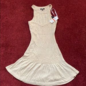 New! Gold sparkle sleeveless dress